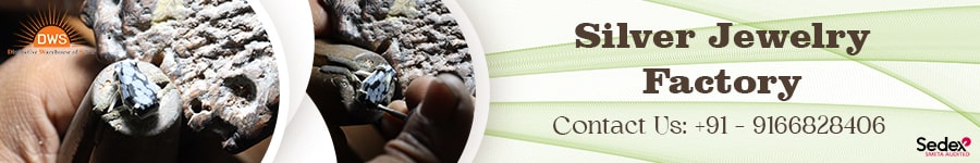 Silver Jewelry Factory in India
